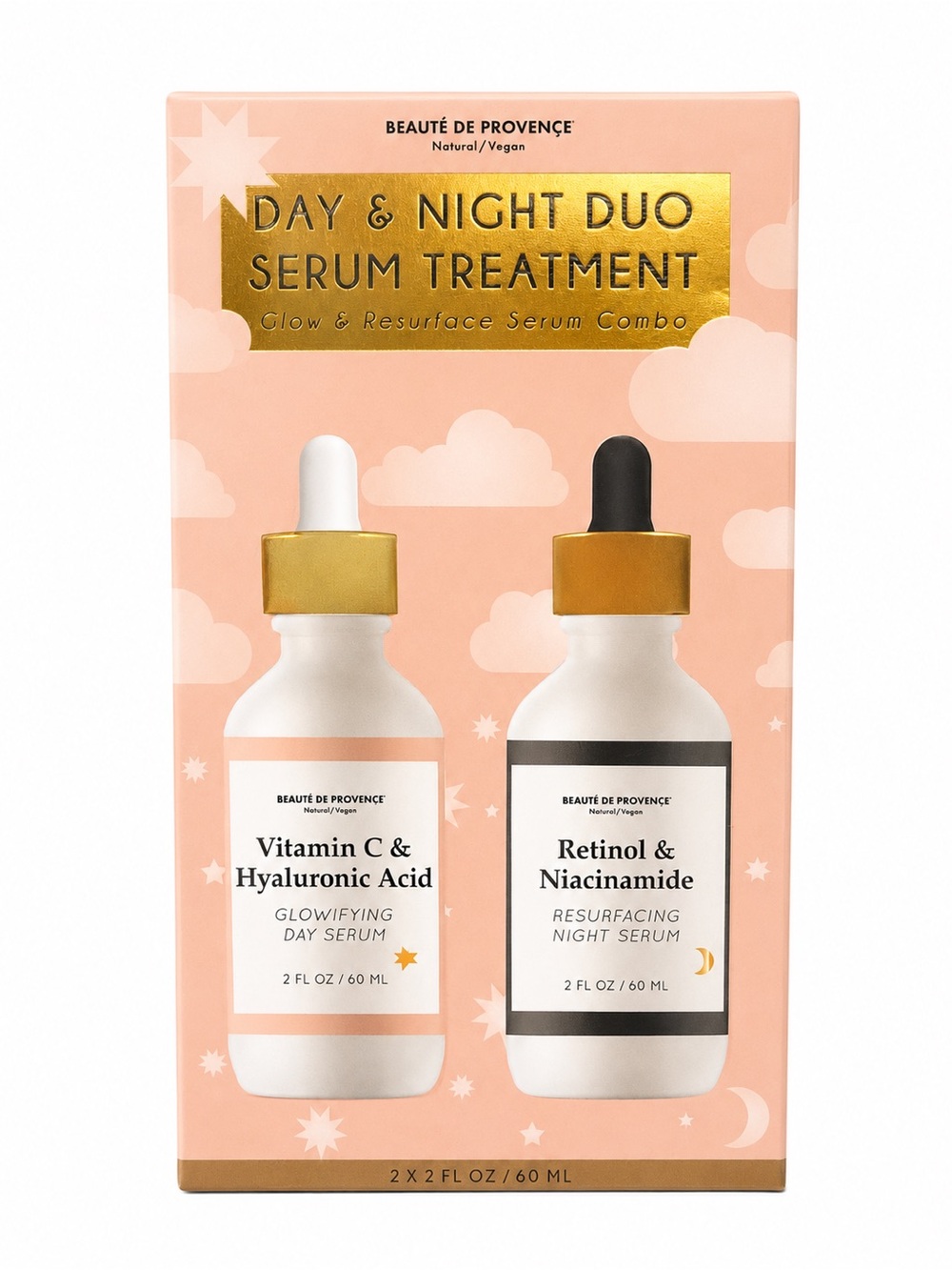 Day & Night Duo Serum Treatment — Peach